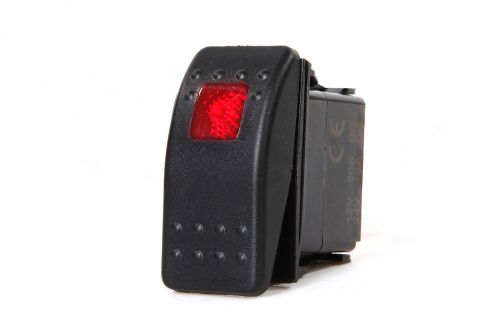 Marine boat trailer rv rocker switch on-off spst 3 pin 1 red led auto motorcycle for sale