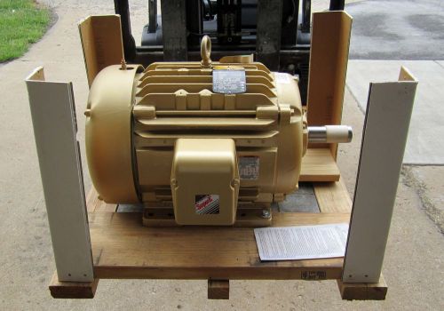 Baldor 20 hp, tefc, 230/460 v, 3520 rpm, 256t, 3 ph motor -  em4106t new!!! for sale