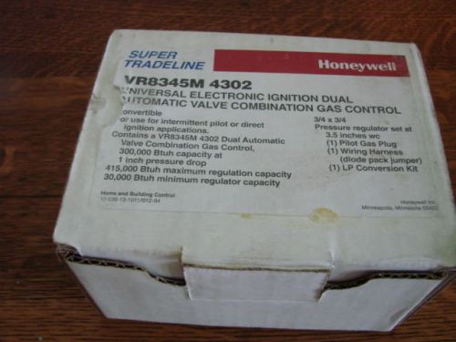 Honeywell VR8345M 4302 Universal Electronic Ignition Dual Automatic Valve Gas