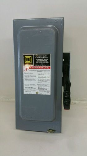 SQUARE D H361N HEAVY DUTY SAFETY SWITCH 30A 600VAC ***NNB***