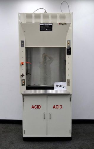 3&#039; kewaunee chemical laboratory fume hood (h505) for sale