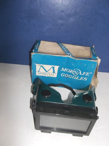 Morsafe Welding Goggles w/ Box. Steampunk, Safety, Brazing Z-87 GUC