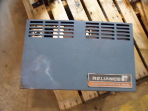 RELIANCE 5HP SOLID STATE *S DRIVE S-2 MOD:18C210 SN:1GN12492-V14-RE 60HZ USED