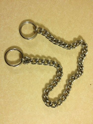 Silver Color Chain Dog, Pet or Art Deco Project Chain