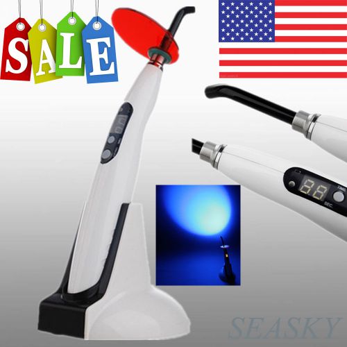 Sale! USA Stock to US! Dental LED Curing Lamp Cordless Light Curing Handpiece T4