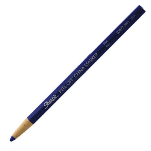 Sharpie #2072 peel off china marker, blue for sale
