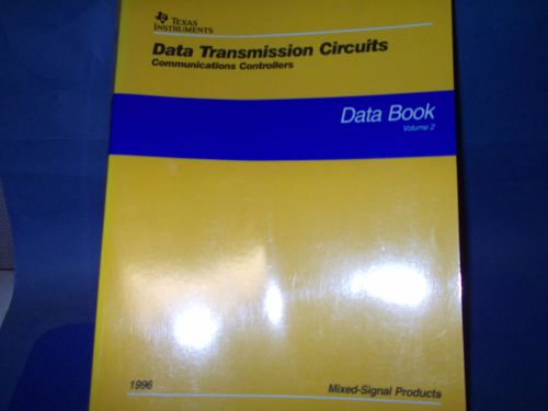 TI Databook DATA TRANSMISSION CIRCUITS COMMUNICATIONS CONTROLLERS 1996