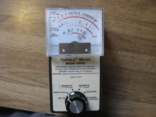 TRIFIELD 100XE EMF METER -Factory Calibrated to 60Hz