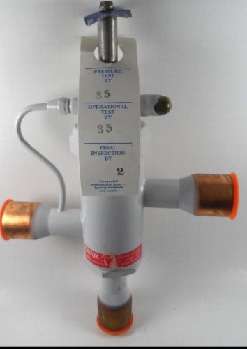 New sporlan valve 3-way heat reclaim valve 1-1/8&#034; odf 300 mopd 450 mrp 8d9b usa for sale
