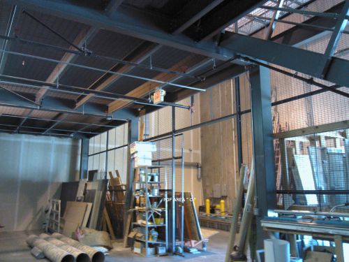 Wildeck free standing steel mezzanine 1,2000 sq ft for sale