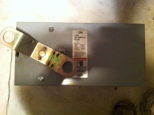 Siemens bos16453 100 amp fusesed buss disconnect nib for sale