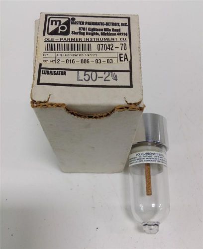 Master pneumatic air lubricator l50-2 1/4 nib for sale