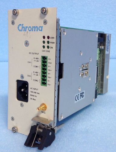 Chroma; PXI Programmable Power Supply, AC Input, DC Output; Model: 52914B Ver.A