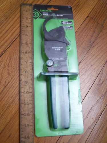 Greenlee Ratcheting Cable Cutter Mdl 759