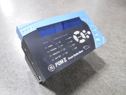 USED General Electric PQMII-A Power Quality Meter GE Power Management