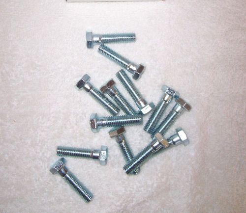 Hex head cap screws (bolts) 3/8&#034;-16 x 1-1/2&#034; uss standard thread - grade 5 for sale