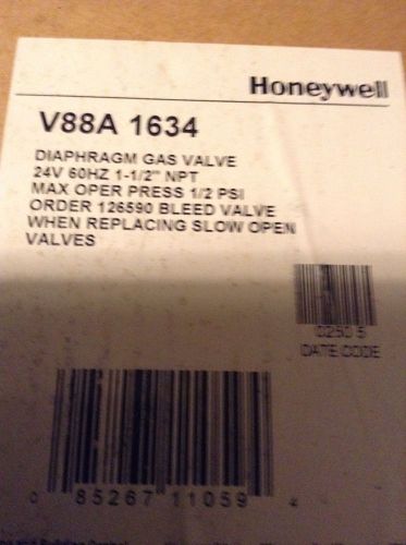 Honeywell V88A 1634 Diaphragm  Gas Valve