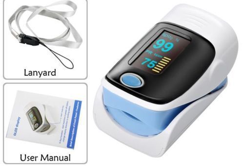 Fingertip pulse oximeter generic 1.2inch oled display (new) low cost cvacz-h184 for sale