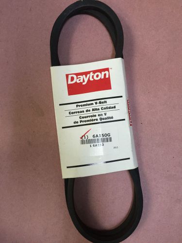 NEW: Dayton 6A150G V Belt 1/2&#034; x 63&#034; Premium V-Belt, A61