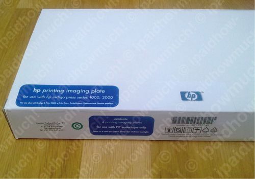 HP Indigo 1000 2000 Photo Imaging Plates PIP&#039;s - MPS-2177-42