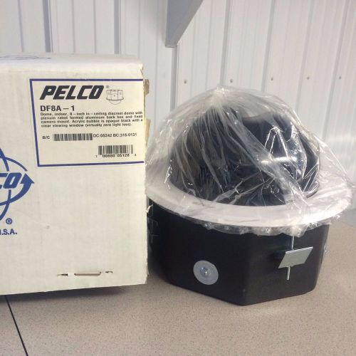 NEW PELCO DF8A-1 In-ceiling Blk Clr Window for Fixed Came
