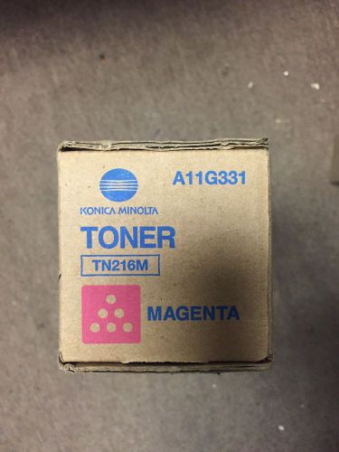 New Konica Minolta Magenta TN216M A11G331 Toner
