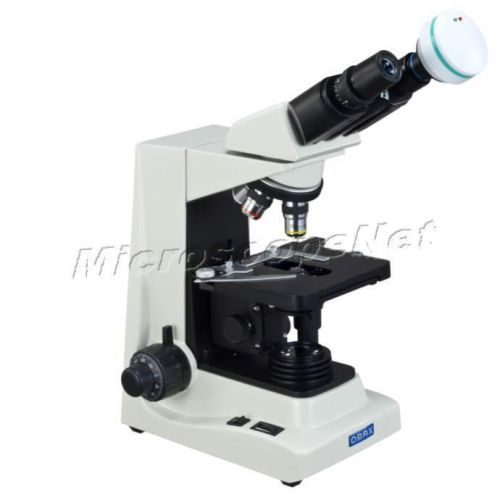 Omax 40x-1600x compound binocular siedentopf microscope+2.0mp usb digital camera for sale
