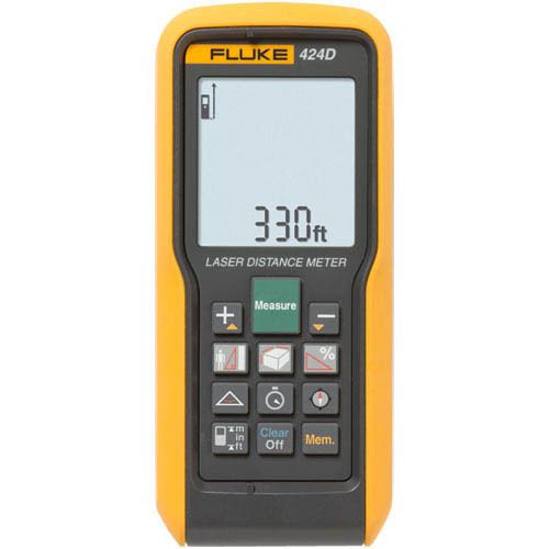 Fluke 424d laser distance meter - 100m/330ft max for sale