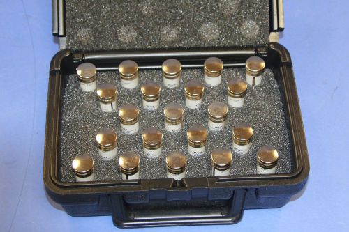 (1) Used Van Keuren 0.0197&#034; To 0.0227&#034; Pin Gage Gauge Set