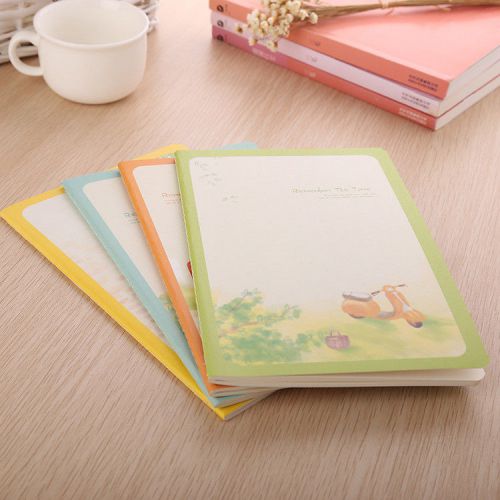 w! Cute Memory Cartoon Notepad Memo Diary Notebook Book Best Gift Note Pads 1PC