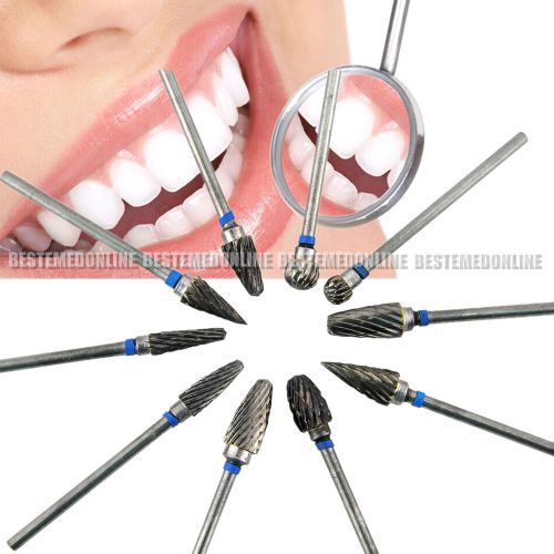 1HOT Arrival Tungsten Steel Dental Burs Lab Burrs Tooth Drill For Dentist 180771