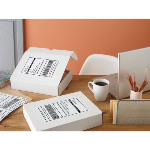 Shipping Labels 200 Return Mailing Address 8.5x11in Laser Inkjet Printer White