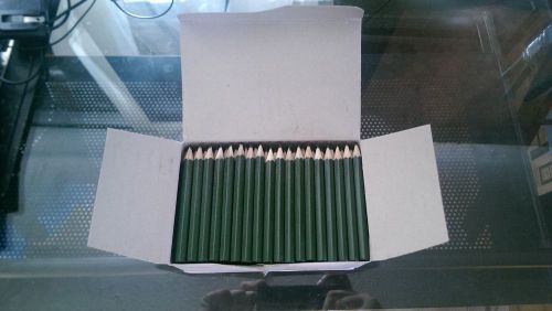 Dark Green Golf Pencil, 3-1/2-Inch Pre Sharpened, 144/Box, Golf Green