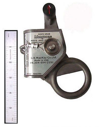 G.D.Mackay Co.Energy absorbing Rope Grab for use on rope 5/8&#034;