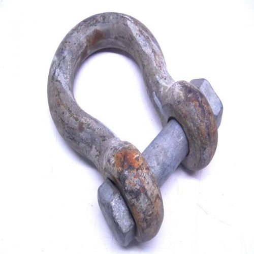 35 ton work load limit 2&#034; steel bolt type rigging lifting anchor shackle for sale