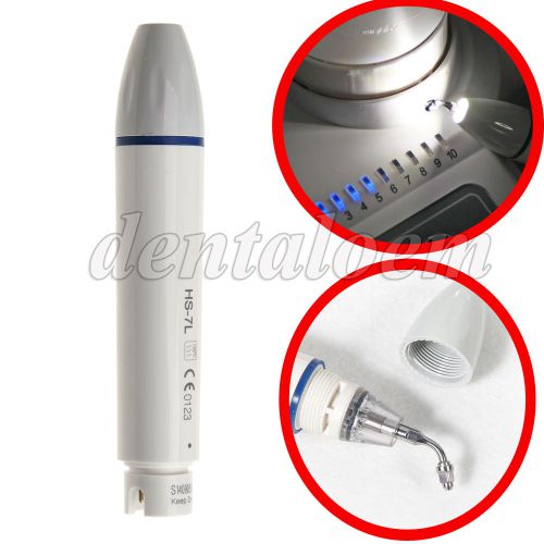 Fit EMS Ultrasonic scaler tip Dental LED handpiece with light WOODPECKER STYLE
