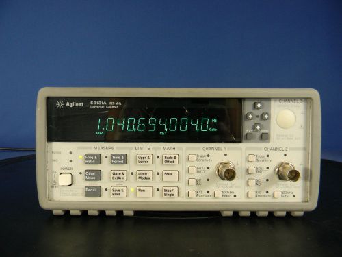 Keysight Agilent HP 53131A 225MHz Frequency Counter w/ OPT. - 30 Day Warranty