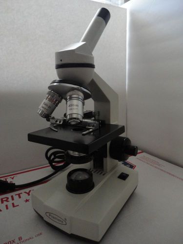 Premiere monocular microscope wf10x eyepiece, 40x,100x,400x magnfication!!!! for sale