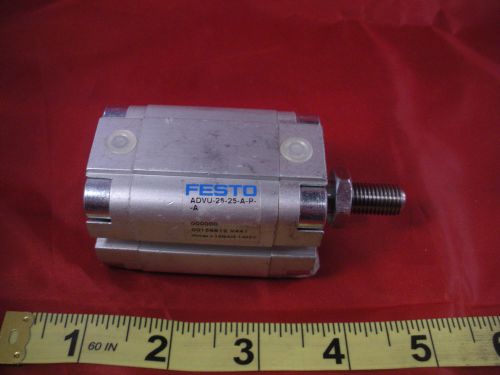 Festo ADVU-25-25-A-P-A Pneumatic Cylinder Slide 156612 10 bar ADVU2525APA Nnb