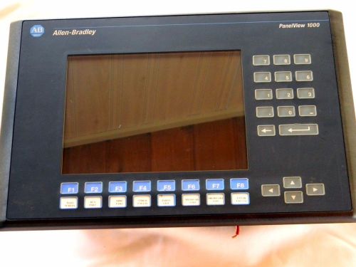 ALLEN-BRADLEY 2711-K10C8 PANELVIEW 1000 KEYPAD COLOR TERMINAL INTERFACE SLC 500