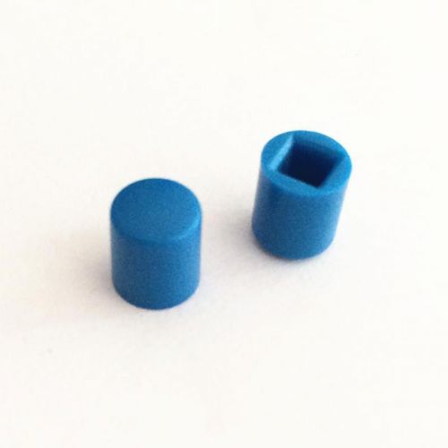 50pcs Round Switch Cap For A03  Switches Series Pushbutton Cover Blue