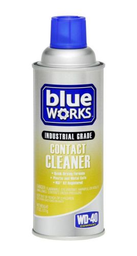blue WORKS 110286 Industrial Grade Contact Cleaner Spray WD-40 12 Pack Case