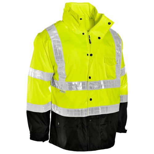 Ml kishigo rwj1000 storm stopper pro rain jacket l-xl for sale