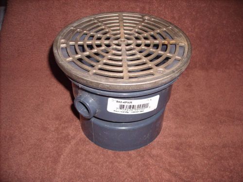 Lot of 4 sioux chief floor drain 4&#034; 842 4pnr for sale