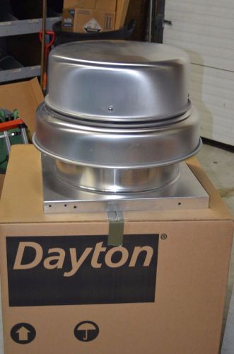 Dayton commercial centrifugal roof top exhaust 4yc69h downblast vent for sale