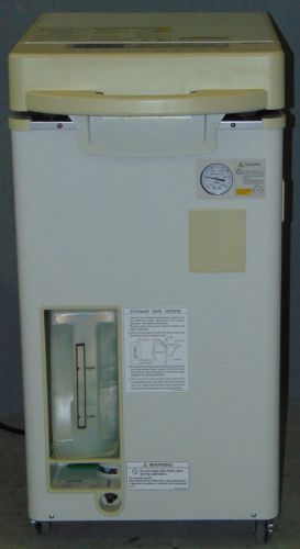 Sanyo MLS 3781L Portable Top Loading Autoclave Working