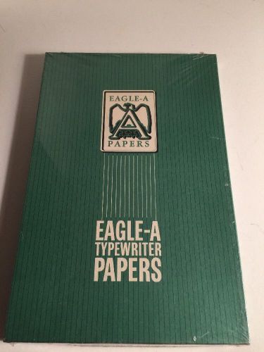 Eagle A box/100 sheetsTypewriter Paper Trojan bond white fx520c heavy weight new