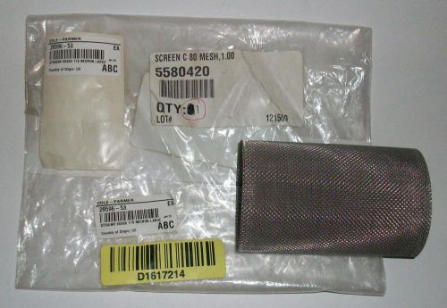 Cole parmer stainless steel large strainer mesh 178 micron 80x80 ew-29596-53 nib for sale