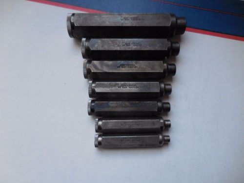 7 tubes of heimann mfg transfer screws 5/16 - 3/4 for sale