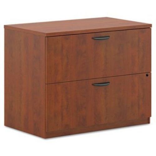NEW Basyx 2-Drawer Lateral File  35-1/2 by 22 by 29-Inch  Medium Cherry